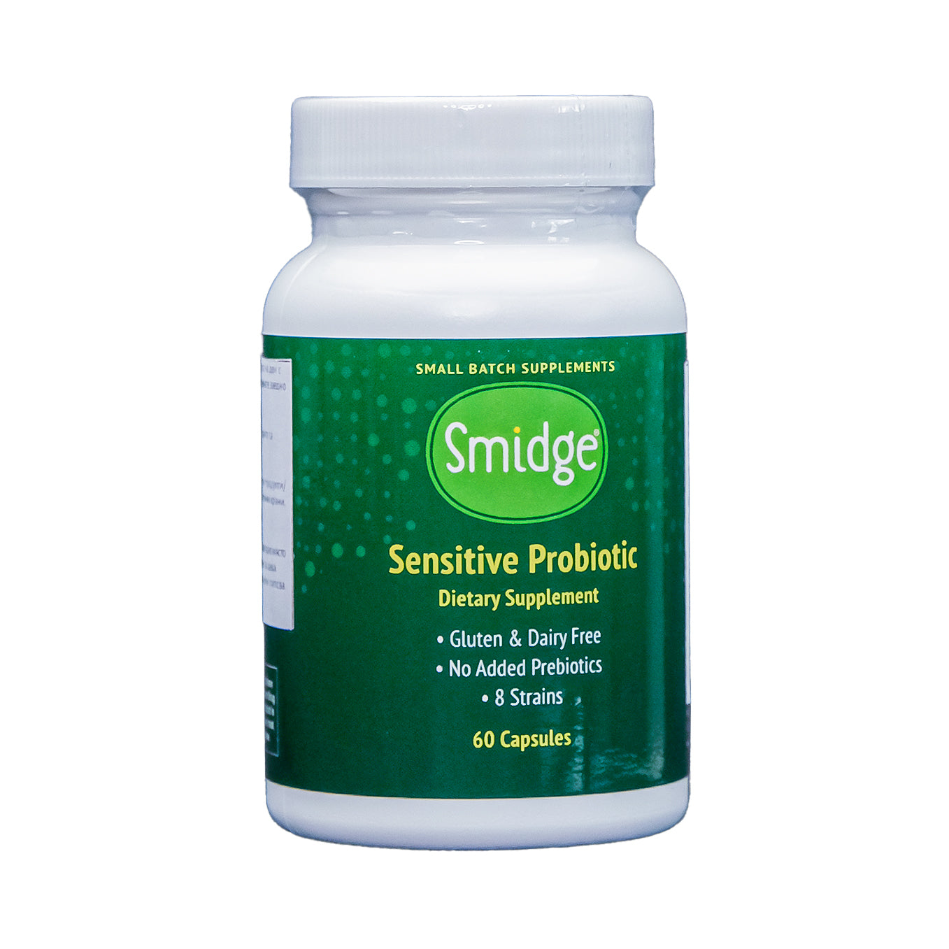 Smidge® Sensitive пробиотик - 60 капсули